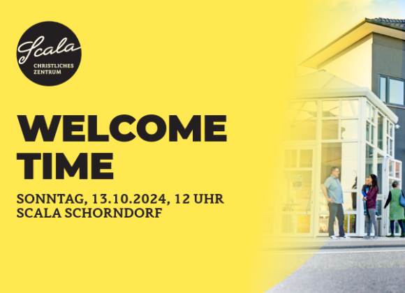 Welcome time am 13. Oktober