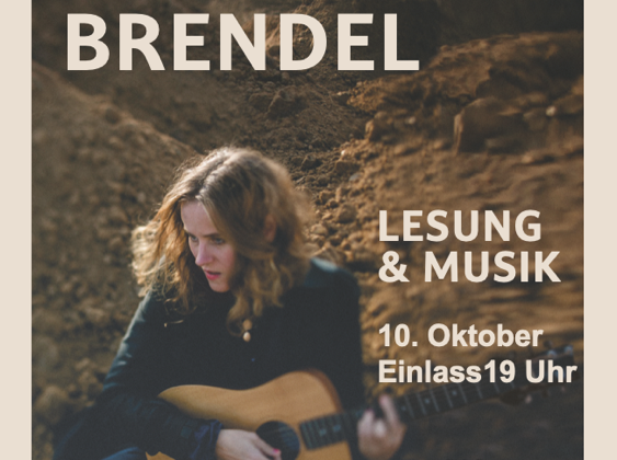 Sarah Brendel: Lesung & Musik am 10. Oktober