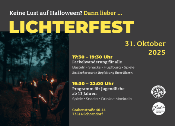 Lichterfest am 31. Oktober