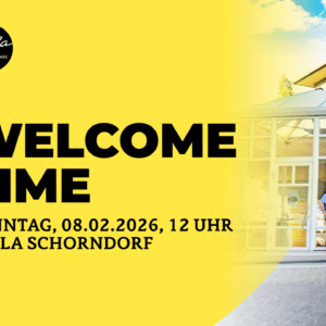 Welcome time am 8. Februar