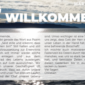 Impuls für März Impuls für März